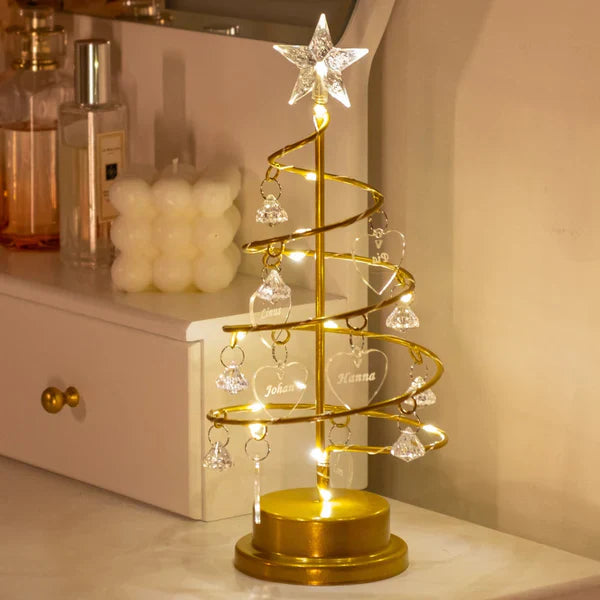 Árvore de Natal Memória da Família Personalizável – 46 cm